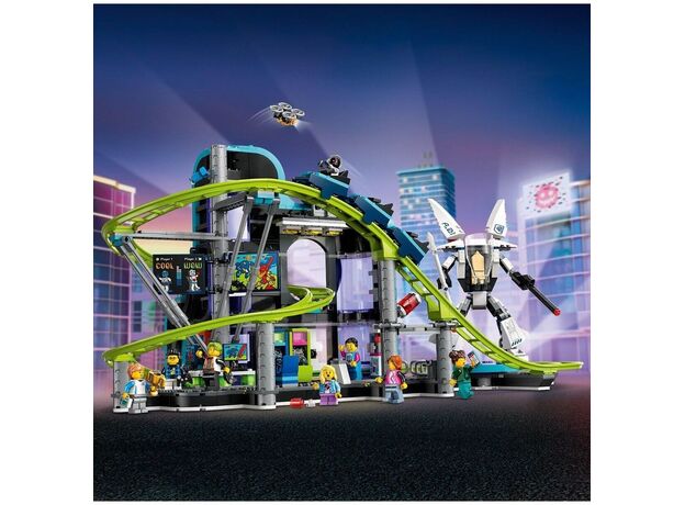 لگو سیتی مدل پارک ترن هوایی دنیای ربات‌ ها (60421), image 7