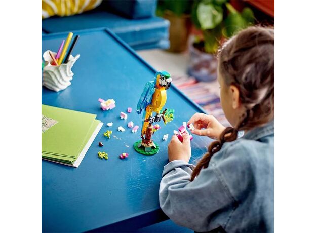 لگو کریتور 3 در 1 مدل طوطی کمیاب (31136), image 3