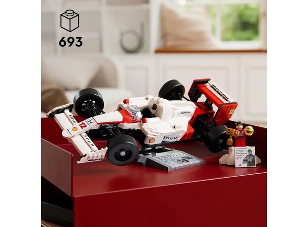 لگو آیکونز مدل مک ‌لارن MP4/4 و آیرتون سنا (10330), image 4