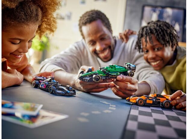 لگو اسپید چمپیونز مدل ماشین مسابقه ای فرمول 1 استون مارتین آرامکو AMR24 (77245), image 10