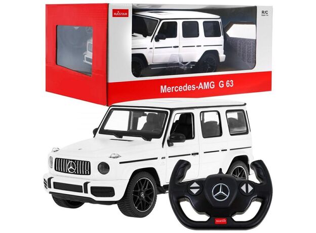 ماشین کنترلی مرسدس بنز G63 AMG سفید راستار با مقیاس 1:14, تنوع: 95700-White, image 