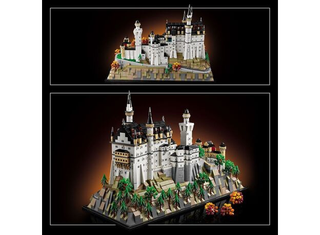 لگو آرشیتکت مدل قلعه نوی ‌شوان‌ اشتاین (21063), image 11