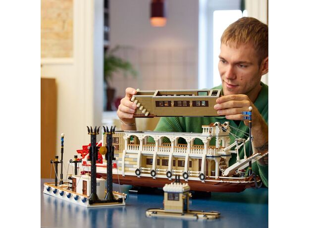 لگو آیدیاز مدل قایق بخار رودخانه ای (21356), image 3