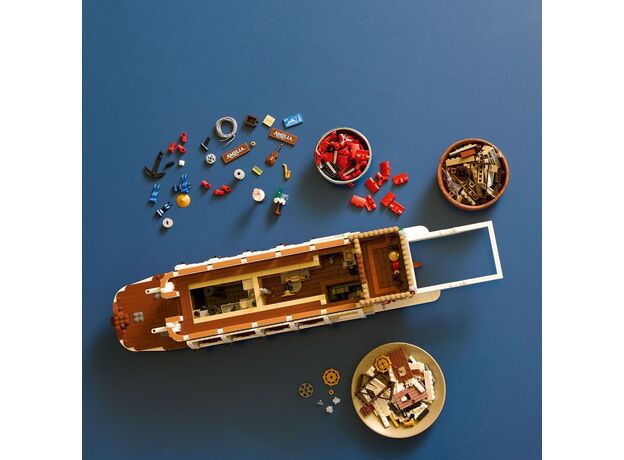 لگو آیدیاز مدل قایق بخار رودخانه ای (21356), image 18