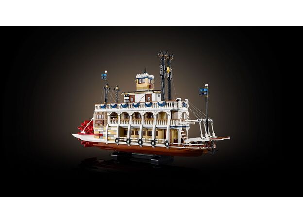 لگو آیدیاز مدل قایق بخار رودخانه ای (21356), image 19