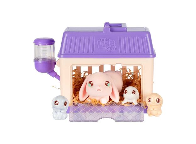 عروسک خرگوش ماما سورپرایز Little Live Pets سری Mini مدل بنفش, تنوع: 26625-Bunny, image 9