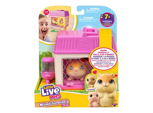 عروسک همستر ماما سورپرایز Little Live Pets سری Mini, تنوع: 26626-Hamster, image 14