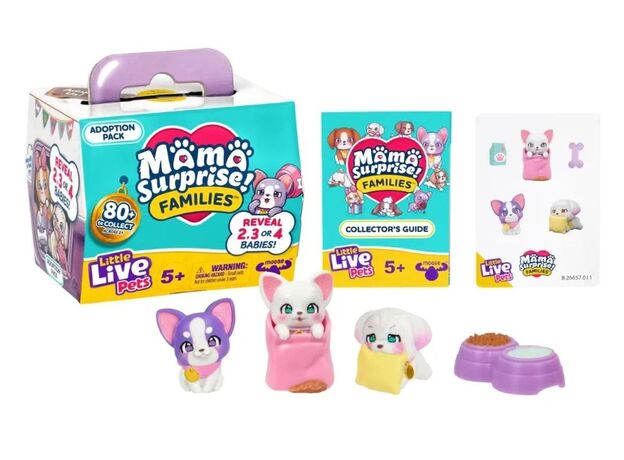 پک سورپرایزی حیوانات خانگی خانواده ماما سورپرایز Little Live Pets, image 