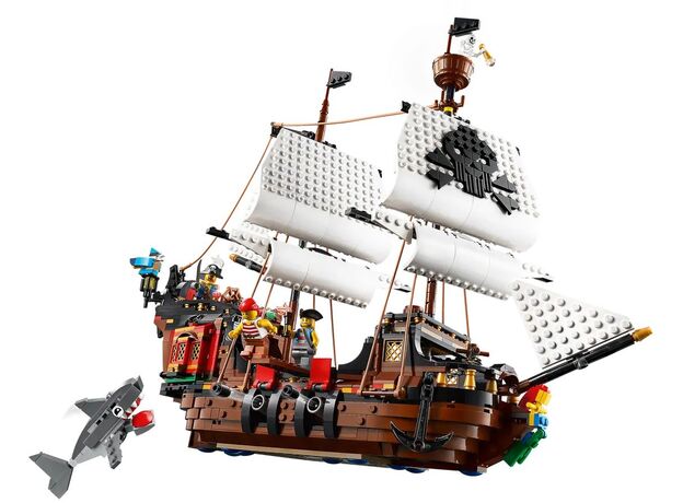 لگو کریتور 3 در 1 مدل کشتی دزدان دریایی (31109), image 24