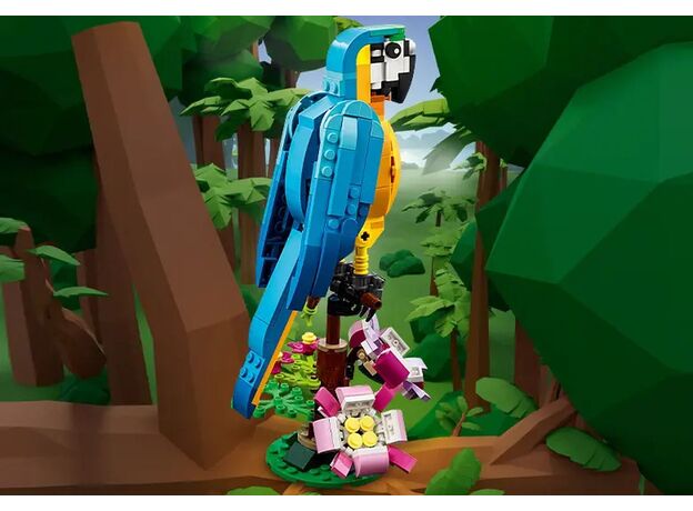 لگو کریتور 3 در 1 مدل طوطی کمیاب (31136), image 7