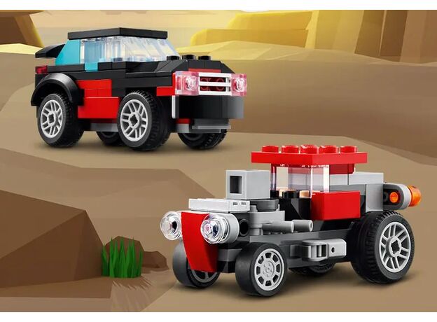 لگو کریتور 3 در 1 مدل کامیون حمل هلی کوپتر (31146), image 13