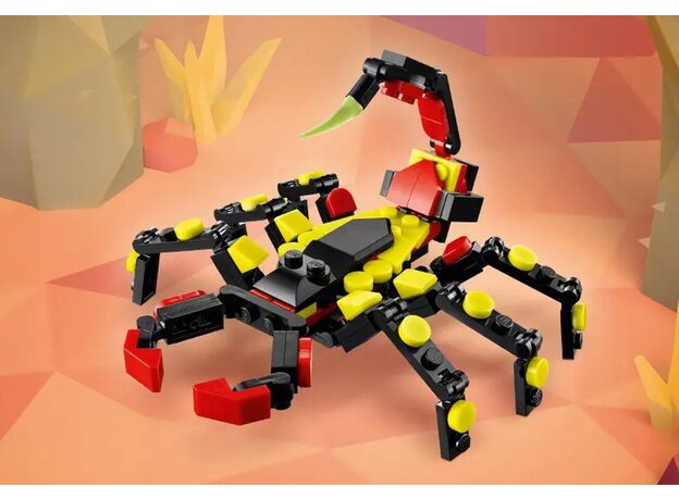 لگو کریتور 3 در 1 مدل حیوانات وحشی: عنکبوت شگفت‌انگیز (31159), image 8