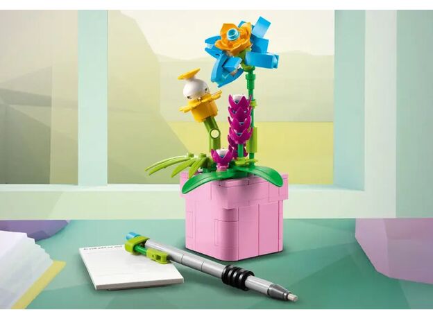 لگو کریتور 3 در 1 مدل ماشین تحریر همراه با گل ها (31169), image 10