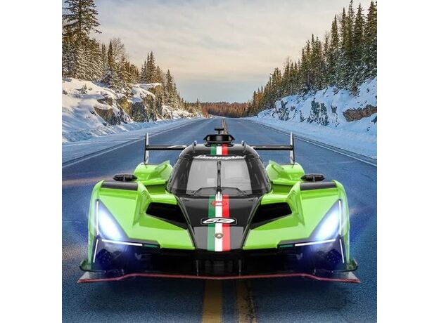 ماشین کنترلی لامبورگینی SC63 سبز راستار با مقیاس 1:14, image 2