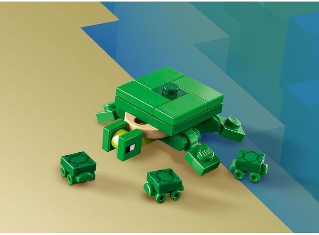 لگو ماینکرافت مدل خانه ساحلی لاک پشت (21254), image 7