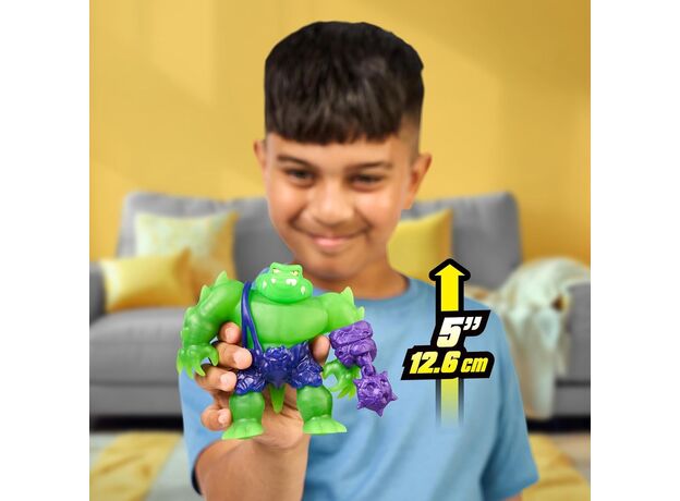 عروسک فشاری گو جیت زو Goo Jit Zu سری Meteor Madness مدل Rock Jaw, تنوع: 43017 - Rock jaw, image 2