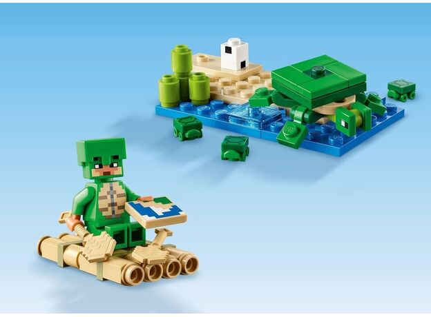 لگو ماینکرافت مدل خانه ساحلی لاک پشت (21254), image 4