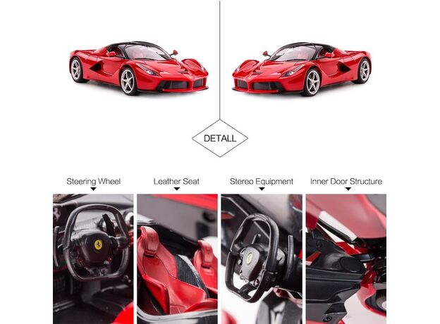 ماشین کنترلی فراری لافراری Aperta قرمز راستار با مقیاس 1:14, تنوع: 75800-Red, image 9