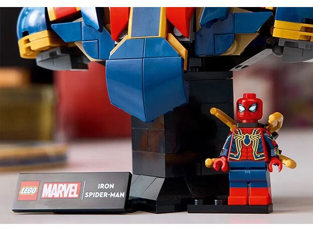 لگو مارول مدل تندیس نیم تنه آیرون اسپایدر (76326), image 13