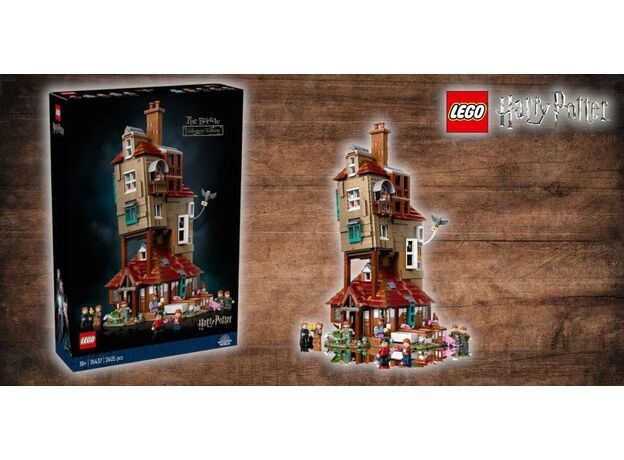 لگو هری پاتر مدل خانه Burrow خانواده ویزلی نسخه کلکسیونی (76437), image 25