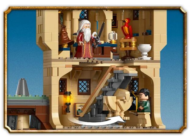 لگو هری پاتر مدل قلعه هاگوارتز برج اصلی (76454), image 12