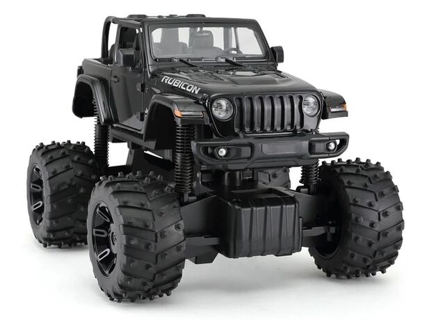 ماشین کنترلی آفرودی Jeep Wrangler JL مشکی راستار با مقیاس 1:14, تنوع: 79410-Black, image 3