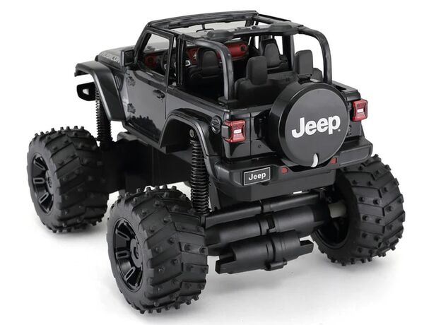 ماشین کنترلی آفرودی Jeep Wrangler JL مشکی راستار با مقیاس 1:14, تنوع: 79410-Black, image 8