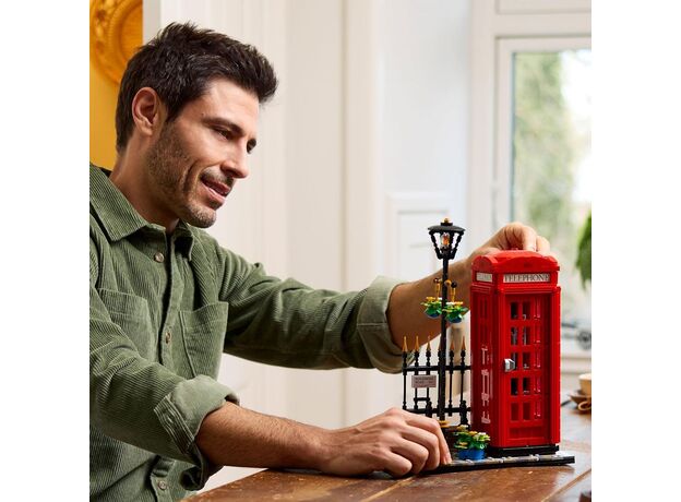 لگو آیدیاز مدل کیوسک تلفن قرمز لندن (21347), image 2