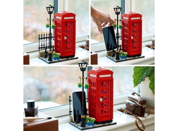 لگو آیدیاز مدل کیوسک تلفن قرمز لندن (21347), image 9