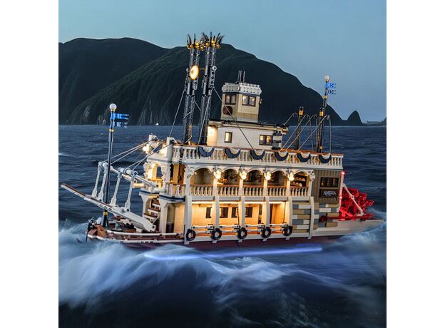 لگو آیدیاز مدل قایق بخار رودخانه ای (21356), image 11