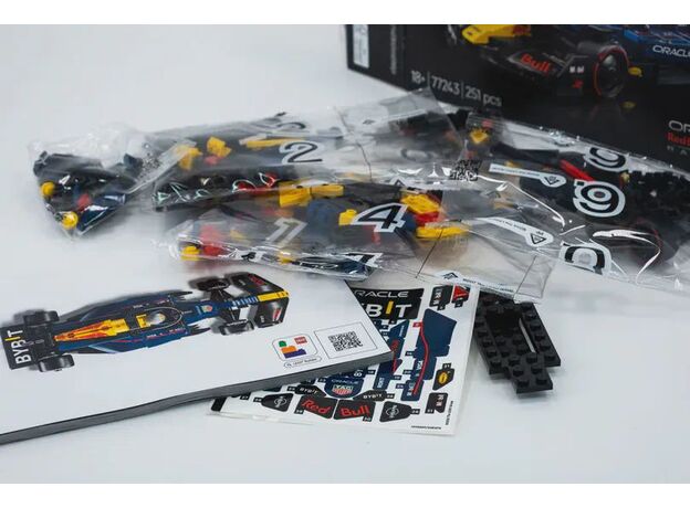 لگو اسپید چمپیونز مدل ماشین مسابقه ای فرمول 1 اوراکل ردبول RB20 (77243), image 18