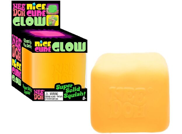 فیجت مکعب درخشان NeeDoh مدل نارنجی, تنوع: GNCBND-Orange, image 