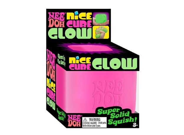 فیجت مکعب درخشان NeeDoh مدل صورتی, تنوع: GNCBND-Pink, image 4