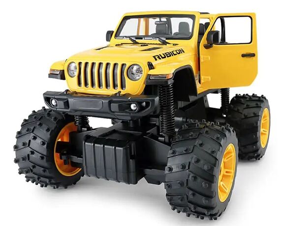 ماشین کنترلی آفرودی Jeep Wrangler JL زرد راستار با مقیاس 1:14, تنوع: 79410-Yellow, image 4