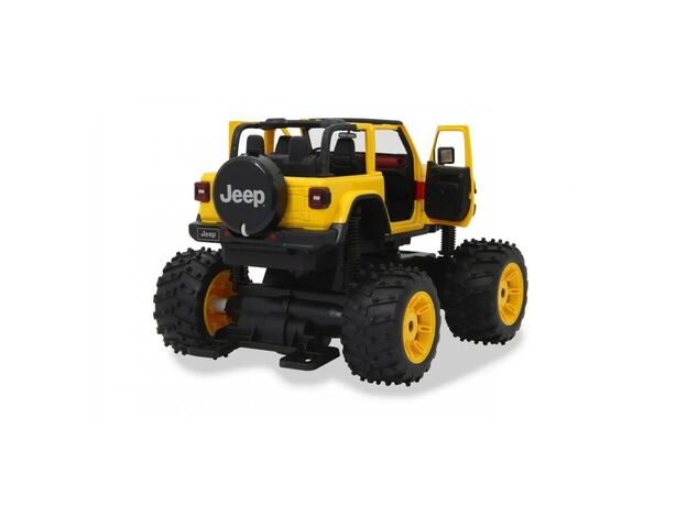 ماشین کنترلی آفرودی Jeep Wrangler JL زرد راستار با مقیاس 1:14, تنوع: 79410-Yellow, image 8