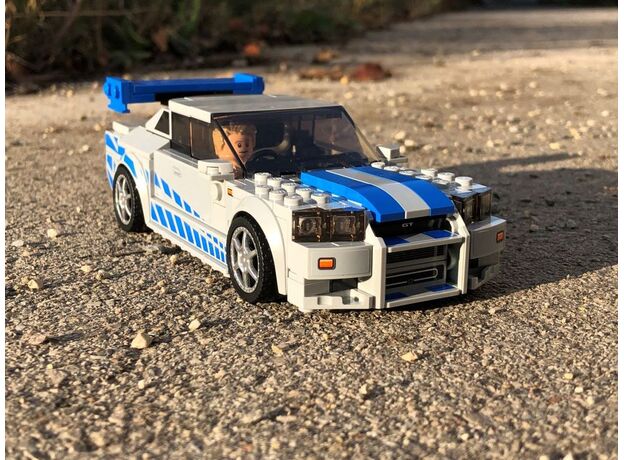 لگو اسپید چمپیونز مدل نیسان اسکای لاین (76917), image 7