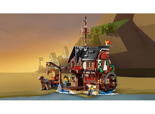 لگو کریتور 3 در 1 مدل کشتی دزدان دریایی (31109), image 12