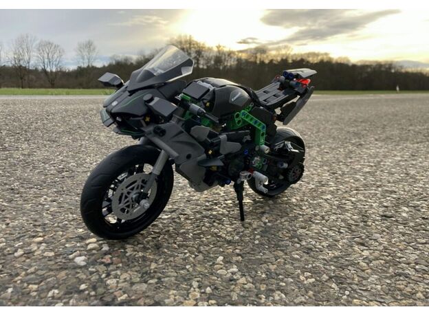 لگو تکنیک مدل موتور سیکلت H2R کاوازاکی نینجا (42170), image 6