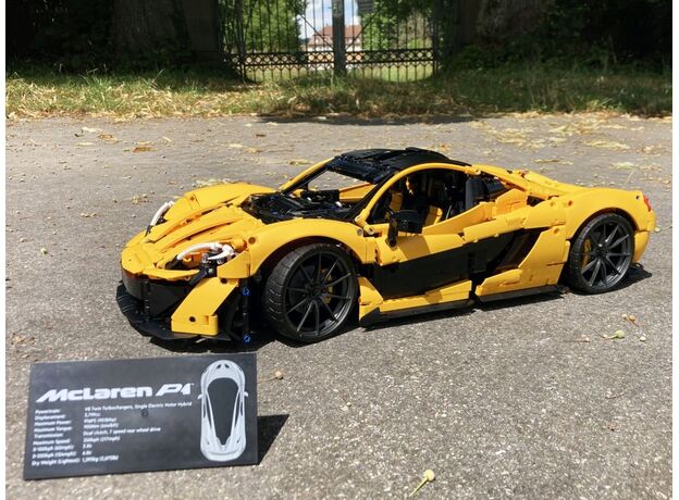 لگو تکنیک مدل مک لارن P1 (42172), image 16