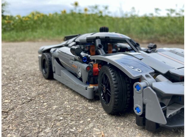 لگو تکنیک مدل هایپرکار خاکستری Koenigsegg Jesko Absolute (42173), image 9