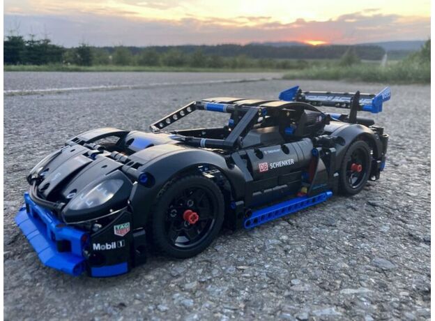 لگو تکنیک مدل ماشین مسابقه ‌ای پورشه GT4 e-Performance (42176), image 11