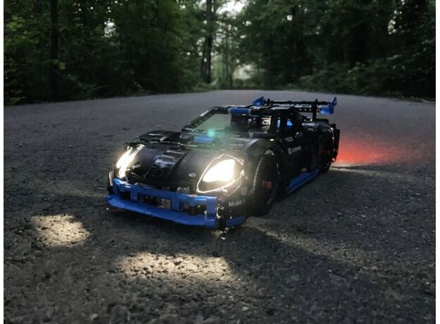 لگو تکنیک مدل ماشین مسابقه ‌ای پورشه GT4 e-Performance (42176), image 16