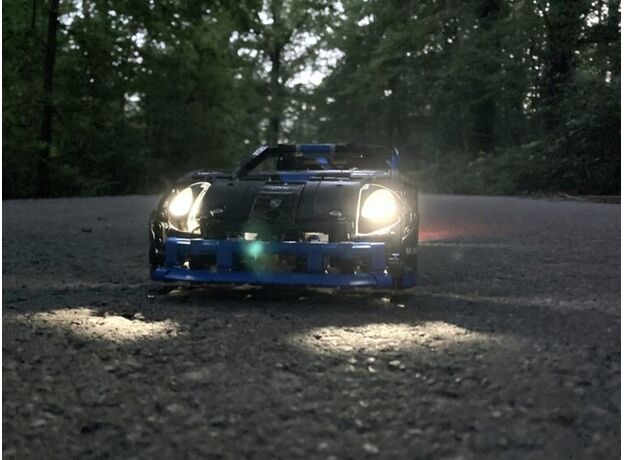 لگو تکنیک مدل ماشین مسابقه ‌ای پورشه GT4 e-Performance (42176), image 17