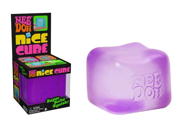 فیجت مکعب NeeDoh مدل بنفش, تنوع: NCBND-Purple, image 