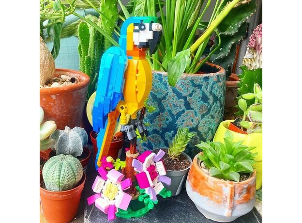 لگو کریتور 3 در 1 مدل طوطی کمیاب (31136), image 8