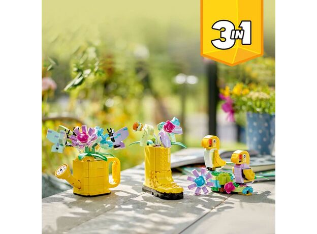 لگو کریتور 3 در 1 مدل گل ‌ها در یک آب‌ پاش (31149), image 9