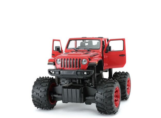 ماشین کنترلی آفرودی Jeep Wrangler JL قرمز راستار با مقیاس 1:14, تنوع: 79410-Red, image 4