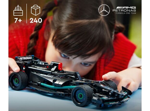 لگو تکنیک مدل ماشین مسابقه‌ ای فرمول 1 مرسدس AMG W14 E Performance عقب کش (42165), image 3
