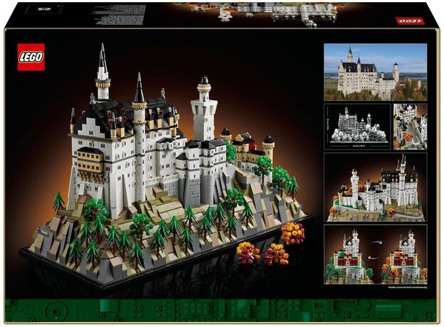 لگو آرشیتکت مدل قلعه نوی ‌شوان‌ اشتاین (21063), image 21