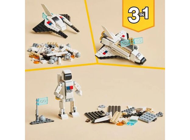 لگو کریتور 3 در 1 مدل شاتل فضایی (31134), image 4